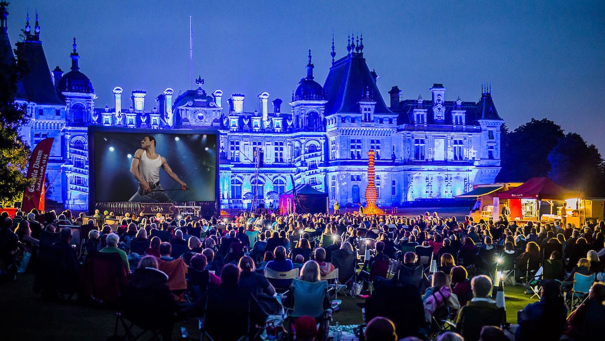What's on at Waddesdon, August 2019 - Bohemian Rhapsody, Luna Cinema. Image (c) Waddesdon, A Rothschild House & Gardens