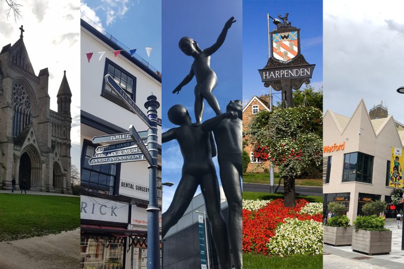 Hertfordshire towns