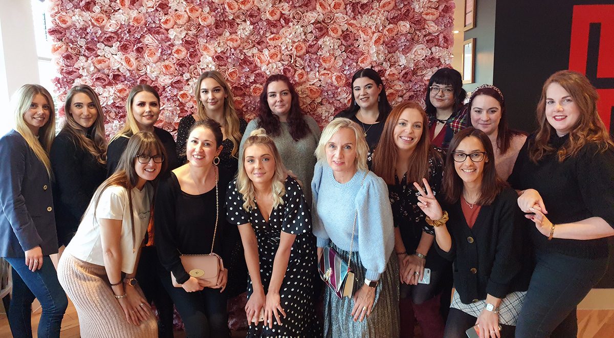 The #lunchNbloggers Team at Harben House