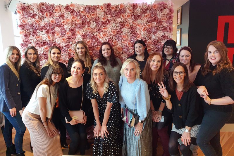 The #lunchNbloggers Team at Harben House