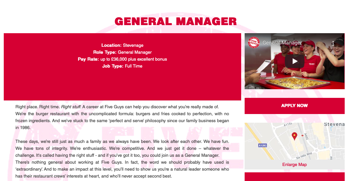 Could this be the biggest clue for a Five Guys in Stevenage?