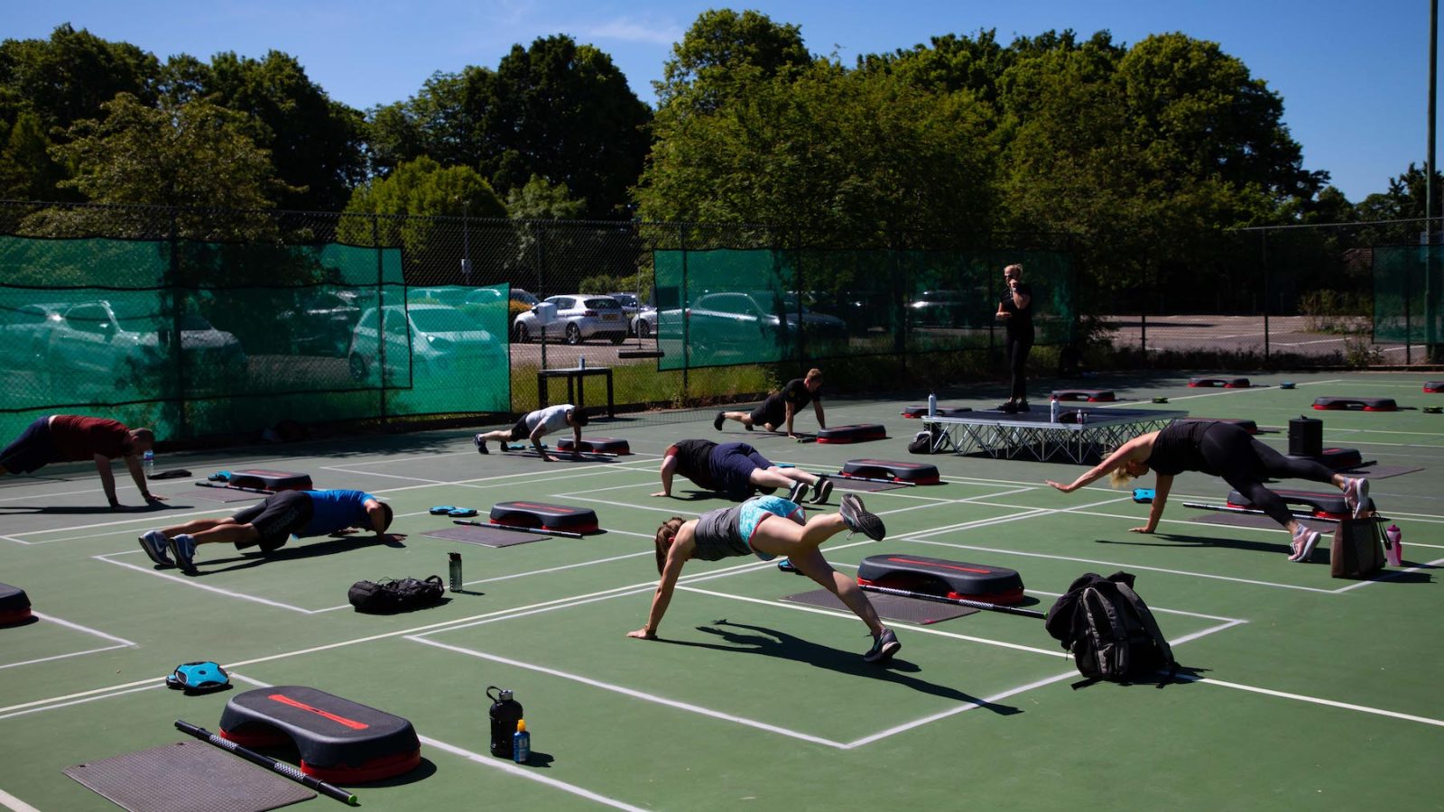Luton and Milton Keynes David Lloyd reopen for outdoor fitness