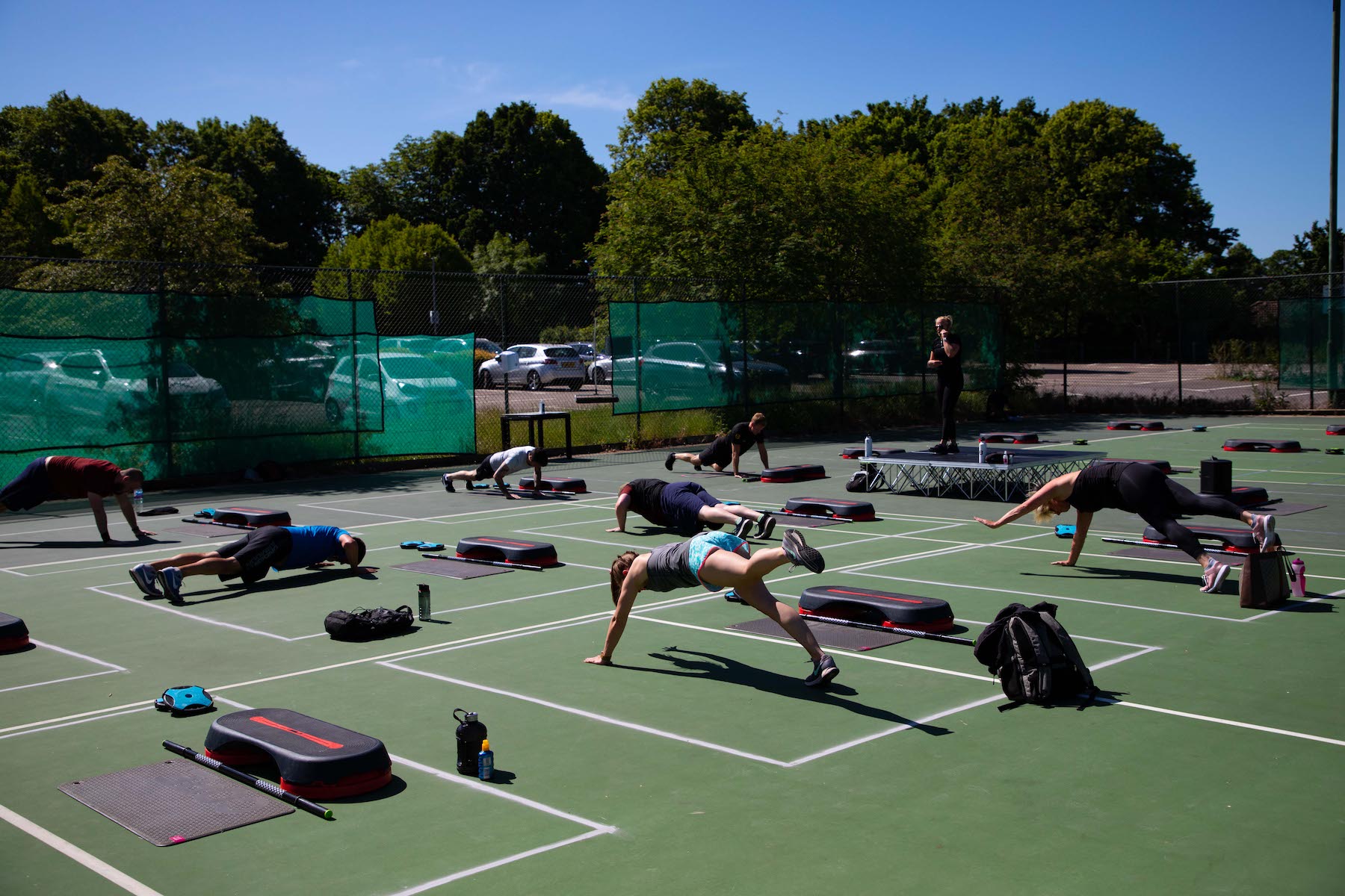 Luton and Milton Keynes David Lloyd reopen for outdoor fitness