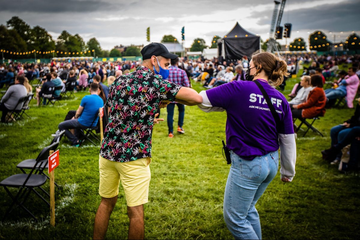 St Albans Comedy Garden brings laughs to Verulamium Park