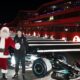 Silverstone’s Lap of Lights Christmas experience was officially opened this evening by the World Championship winning Mercedes-AMG Petronas W10 Formula 1 car driven by Anthony Davidson. 