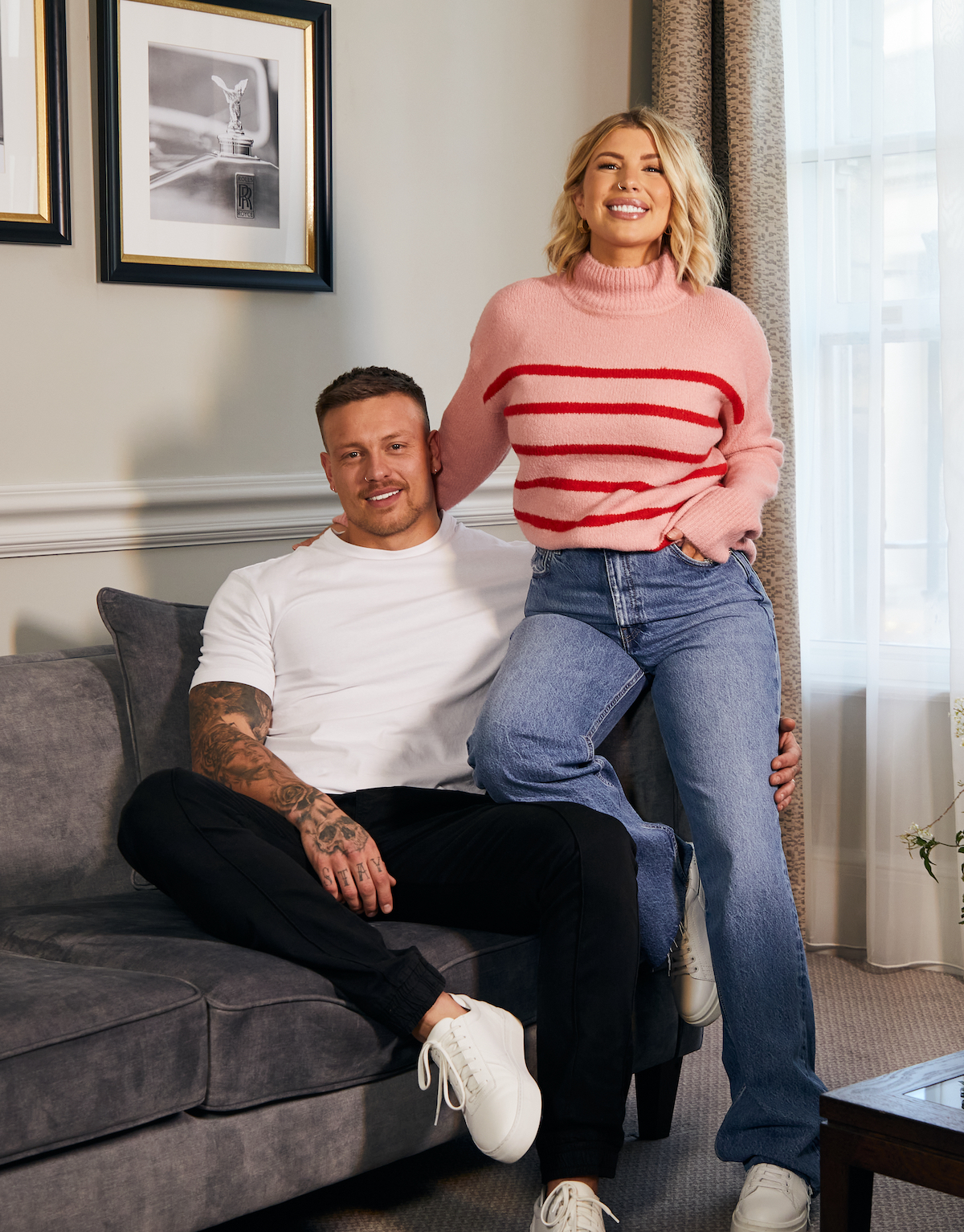 Love Island power couple Alex & Olivia Bowen launch Threadbare’s Valentine’s Day Collection campaign