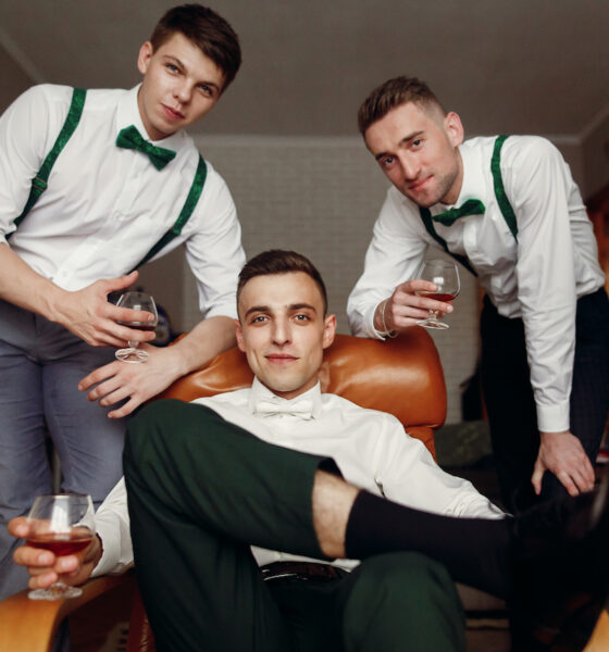 Four bold new trends leading mens wedding fashion choices