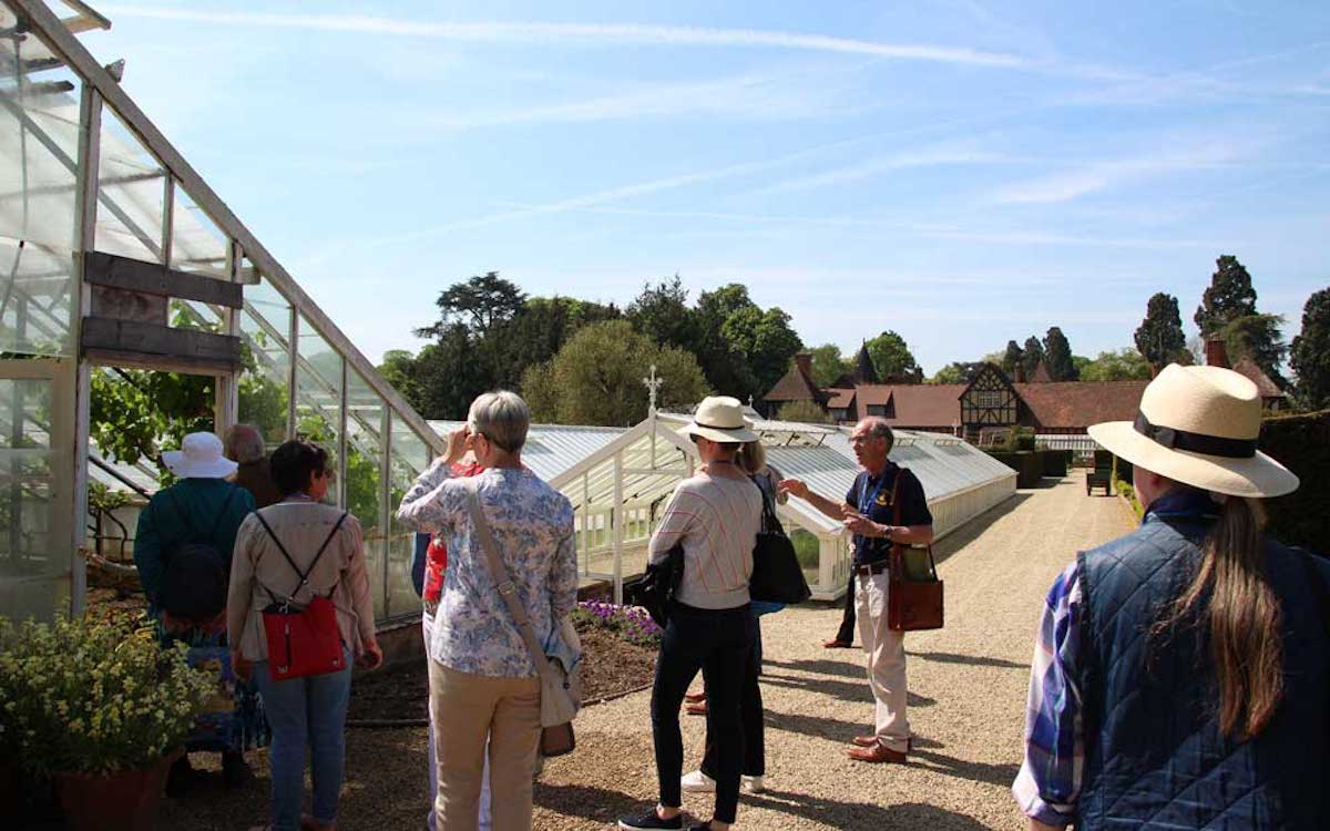 Discover the four-acre walled garden, glasshouses and orchard at Eythrope, the private Rothschild garden.