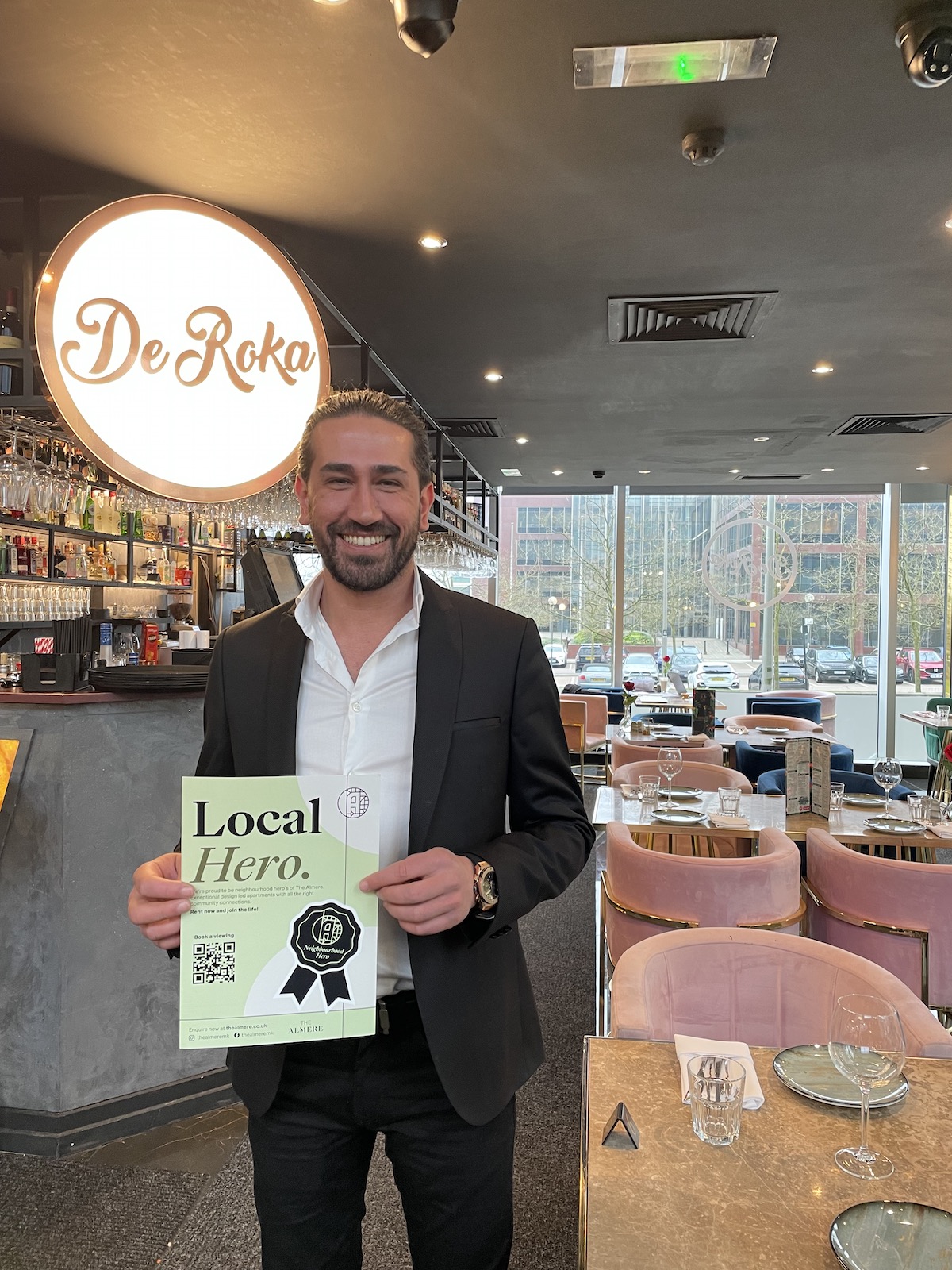 Milton Keynes' DeRoka is part of The Almere Local Hero initiative 