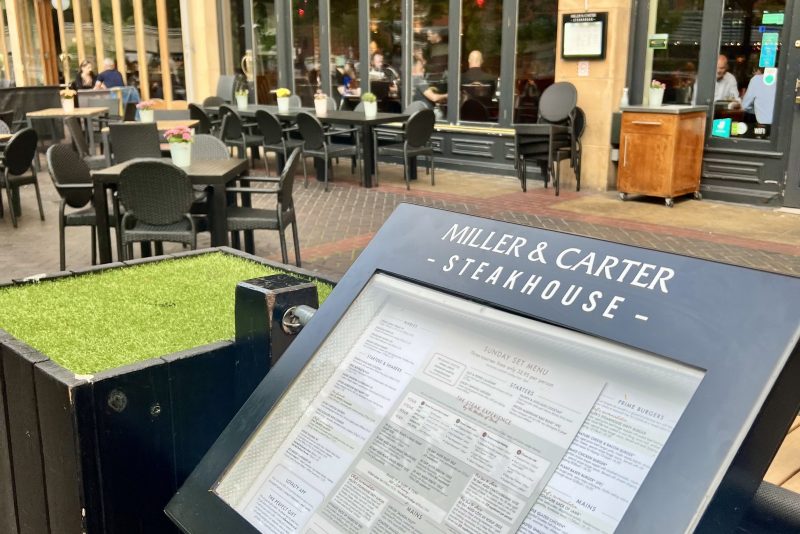 Miller & Carter Reading exterior at The Oracle Centre